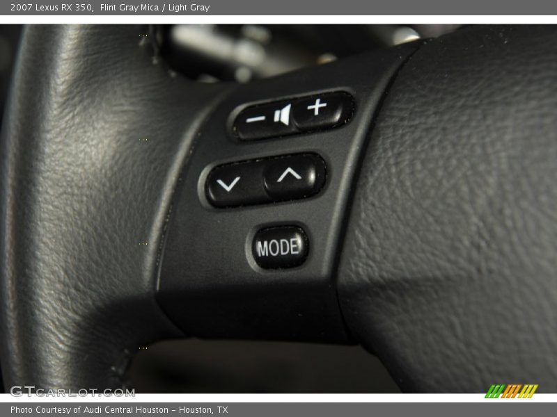 Flint Gray Mica / Light Gray 2007 Lexus RX 350