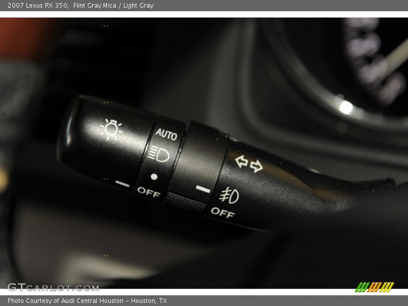 Flint Gray Mica / Light Gray 2007 Lexus RX 350