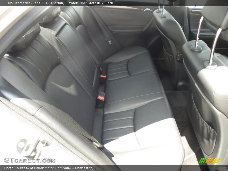 Pewter Silver Metallic / Black 2005 Mercedes-Benz C 320 Sedan
