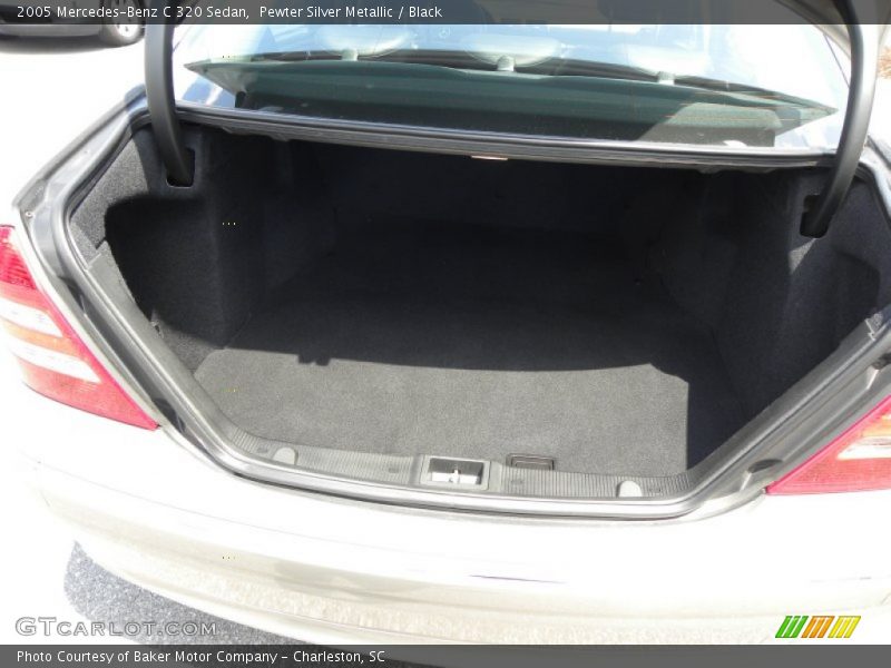Pewter Silver Metallic / Black 2005 Mercedes-Benz C 320 Sedan