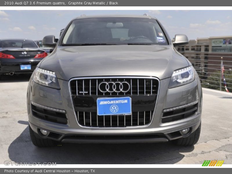 Graphite Gray Metallic / Black 2010 Audi Q7 3.6 Premium quattro