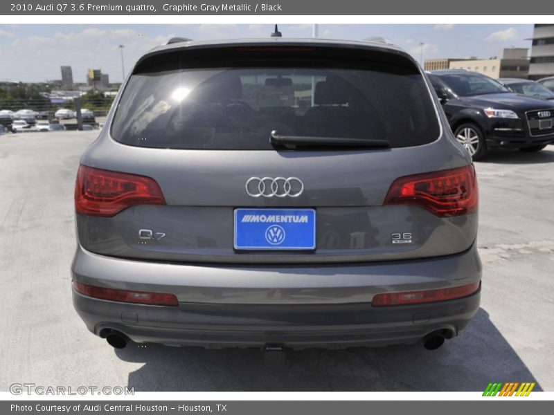 Graphite Gray Metallic / Black 2010 Audi Q7 3.6 Premium quattro