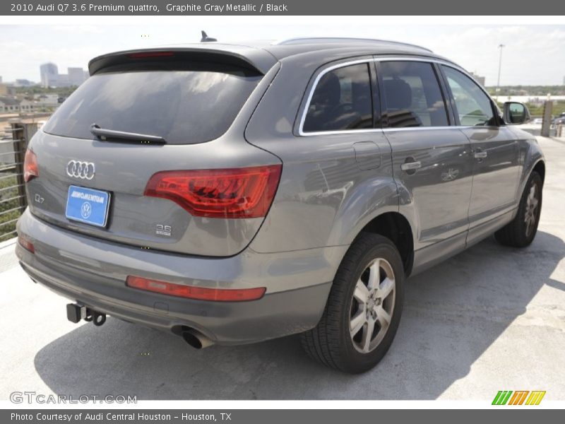 Graphite Gray Metallic / Black 2010 Audi Q7 3.6 Premium quattro