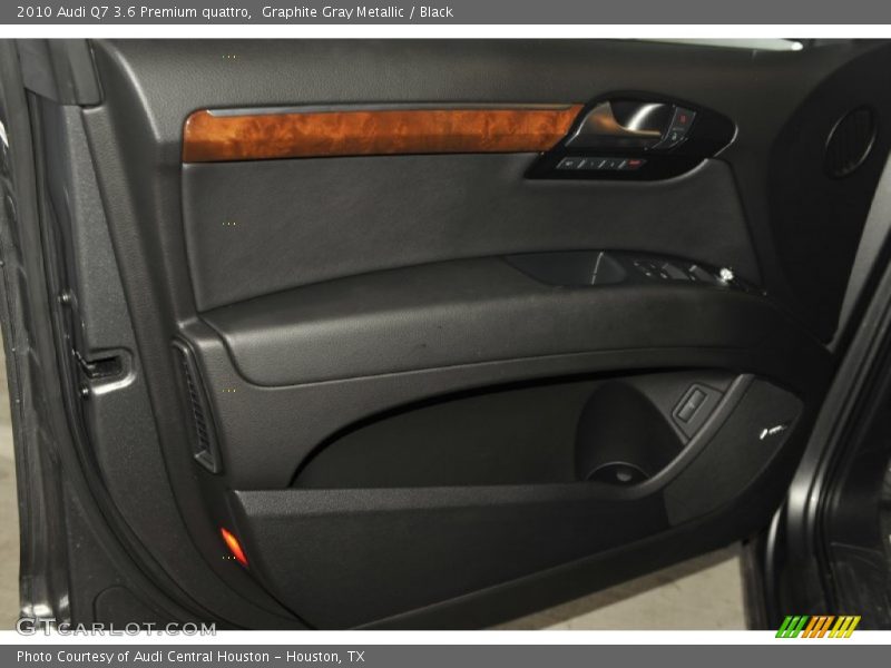 Graphite Gray Metallic / Black 2010 Audi Q7 3.6 Premium quattro