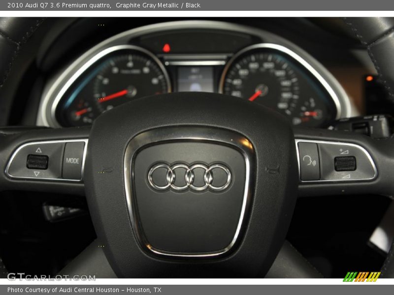 Graphite Gray Metallic / Black 2010 Audi Q7 3.6 Premium quattro