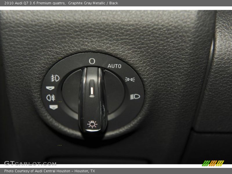 Graphite Gray Metallic / Black 2010 Audi Q7 3.6 Premium quattro