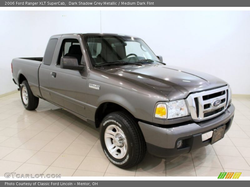 Dark Shadow Grey Metallic / Medium Dark Flint 2006 Ford Ranger XLT SuperCab