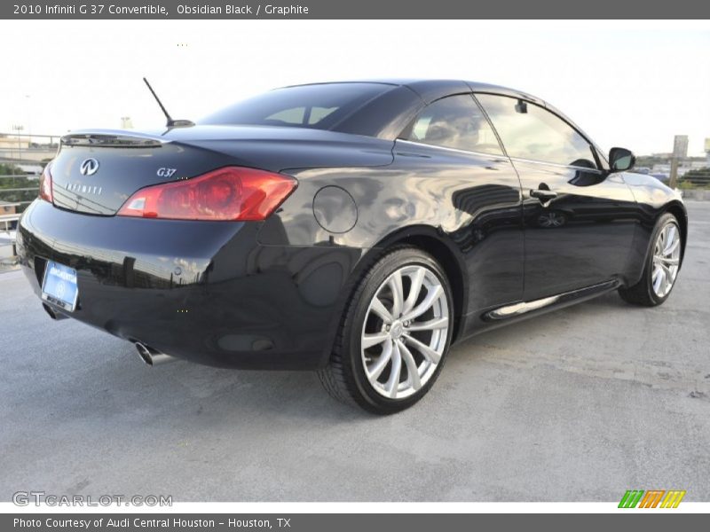  2010 G 37 Convertible Obsidian Black