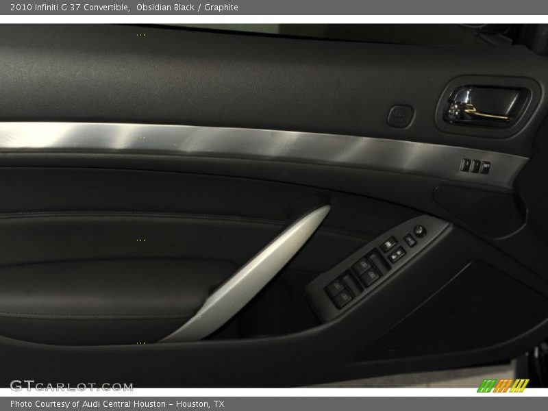 Obsidian Black / Graphite 2010 Infiniti G 37 Convertible