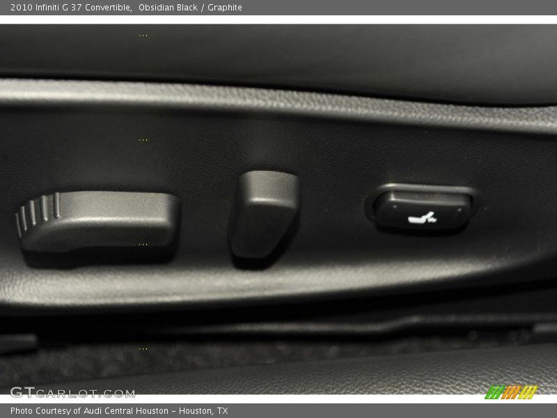 Obsidian Black / Graphite 2010 Infiniti G 37 Convertible