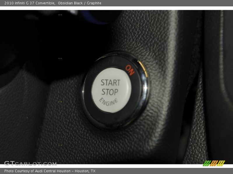 Obsidian Black / Graphite 2010 Infiniti G 37 Convertible