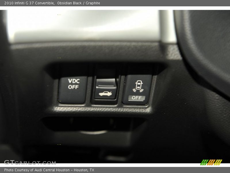 Obsidian Black / Graphite 2010 Infiniti G 37 Convertible