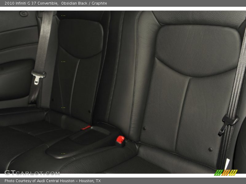 Obsidian Black / Graphite 2010 Infiniti G 37 Convertible
