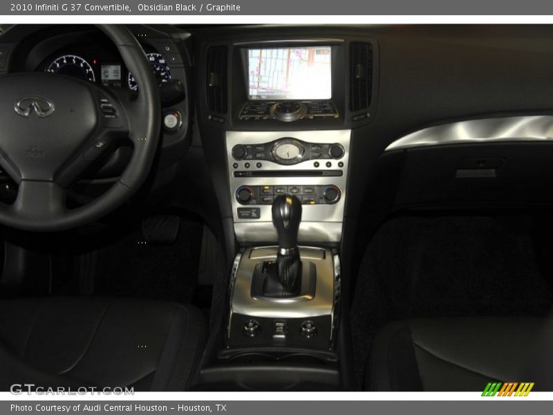 Obsidian Black / Graphite 2010 Infiniti G 37 Convertible