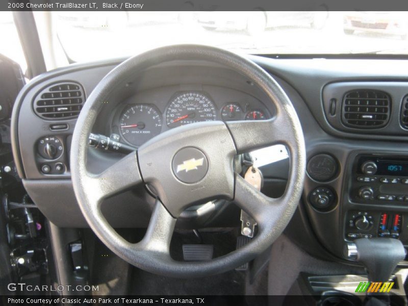 Black / Ebony 2008 Chevrolet TrailBlazer LT