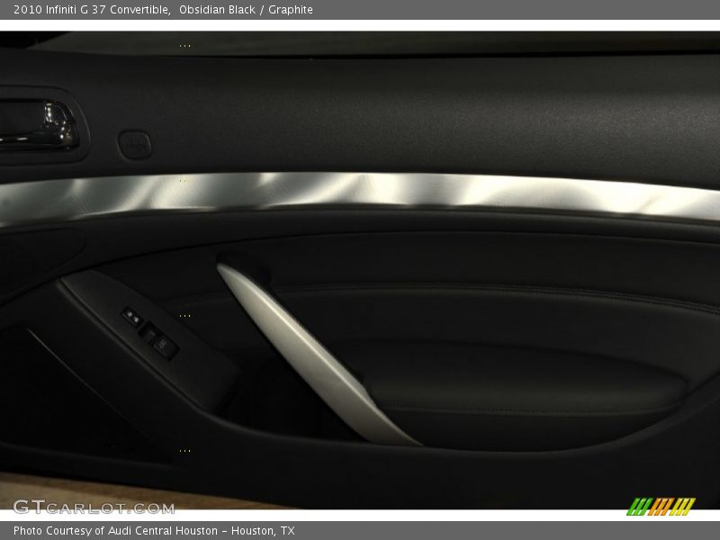Obsidian Black / Graphite 2010 Infiniti G 37 Convertible