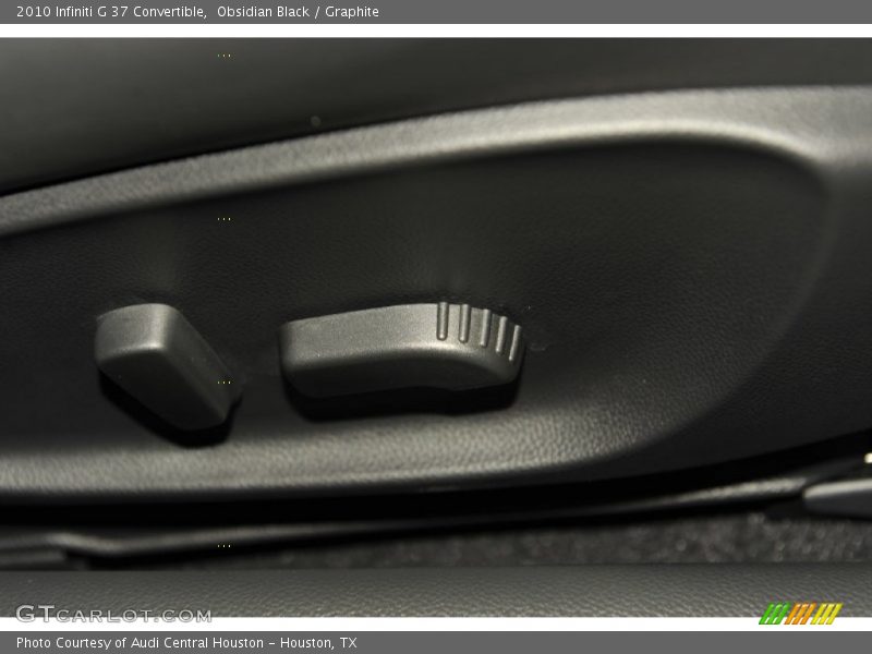 Obsidian Black / Graphite 2010 Infiniti G 37 Convertible