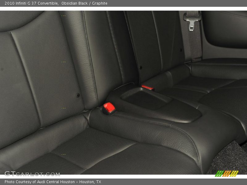 Obsidian Black / Graphite 2010 Infiniti G 37 Convertible