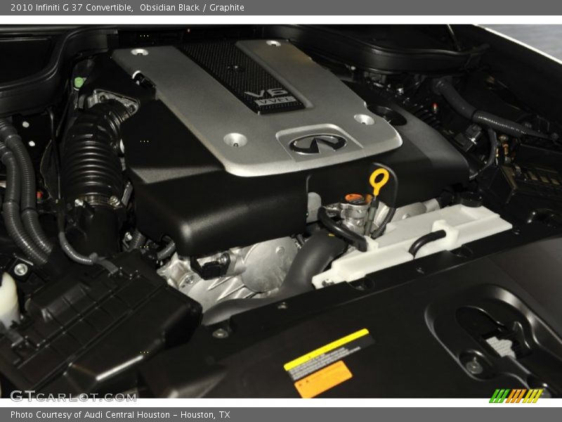 Obsidian Black / Graphite 2010 Infiniti G 37 Convertible