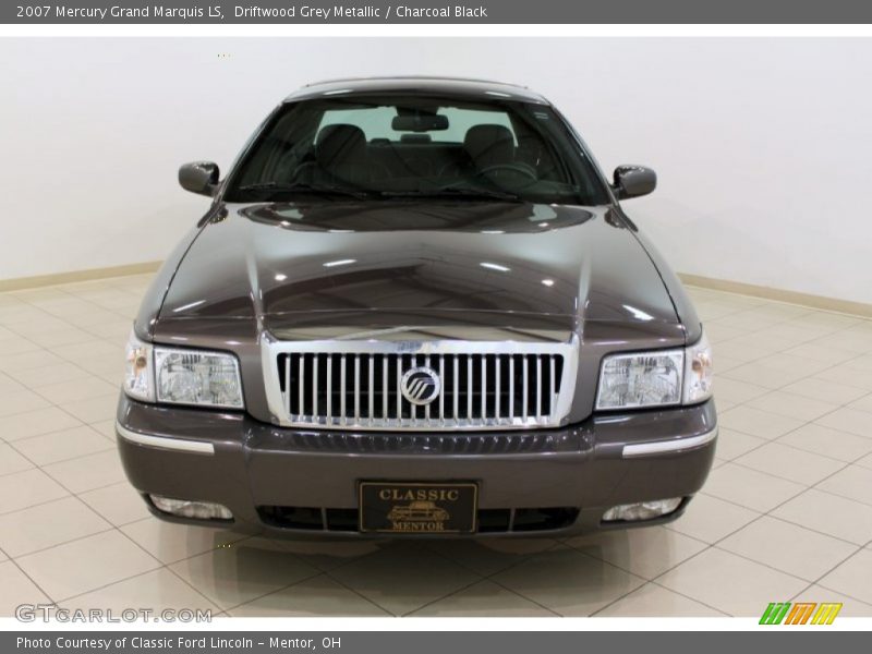 Driftwood Grey Metallic / Charcoal Black 2007 Mercury Grand Marquis LS