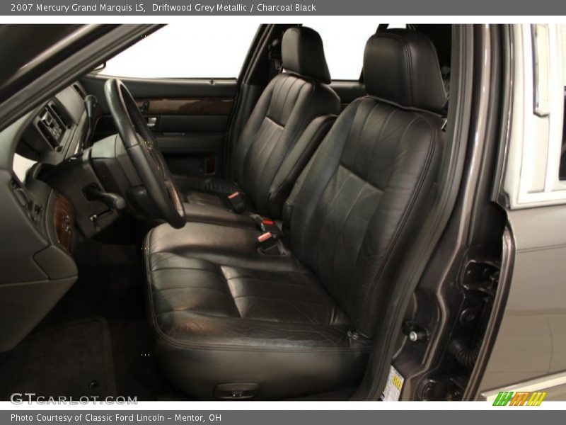Driftwood Grey Metallic / Charcoal Black 2007 Mercury Grand Marquis LS