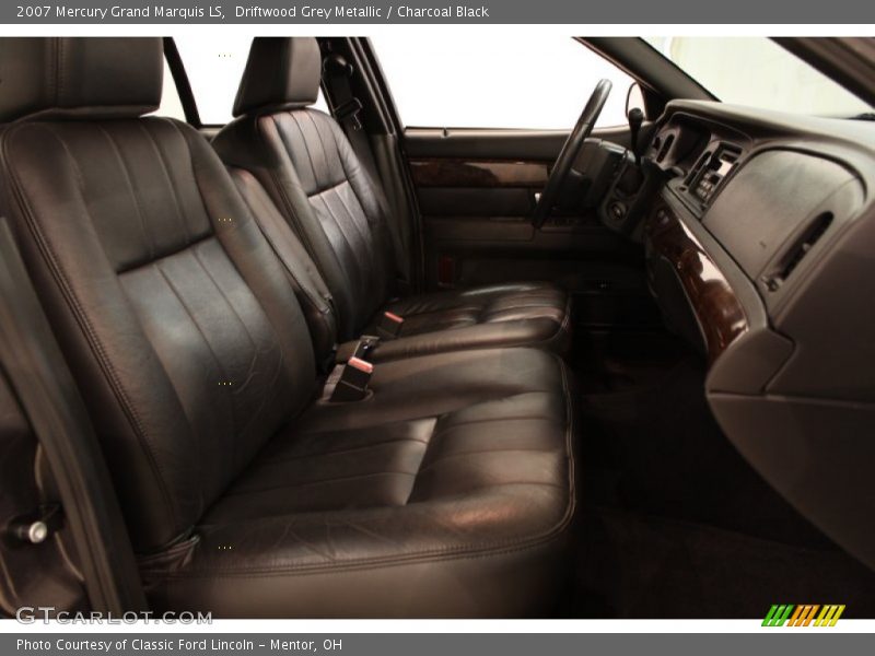 Driftwood Grey Metallic / Charcoal Black 2007 Mercury Grand Marquis LS