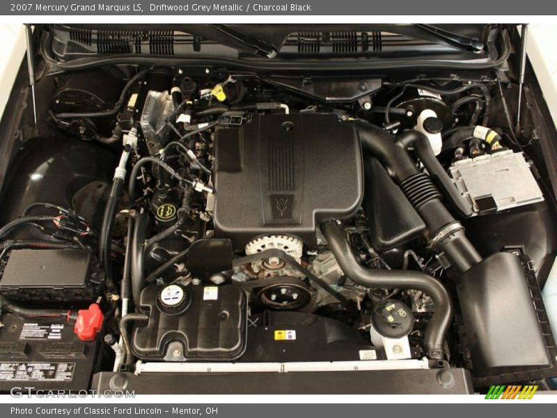Driftwood Grey Metallic / Charcoal Black 2007 Mercury Grand Marquis LS