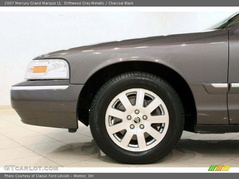 Driftwood Grey Metallic / Charcoal Black 2007 Mercury Grand Marquis LS