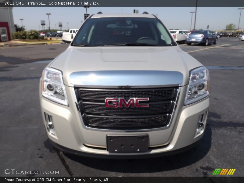Gold Mist Metallic / Jet Black 2011 GMC Terrain SLE