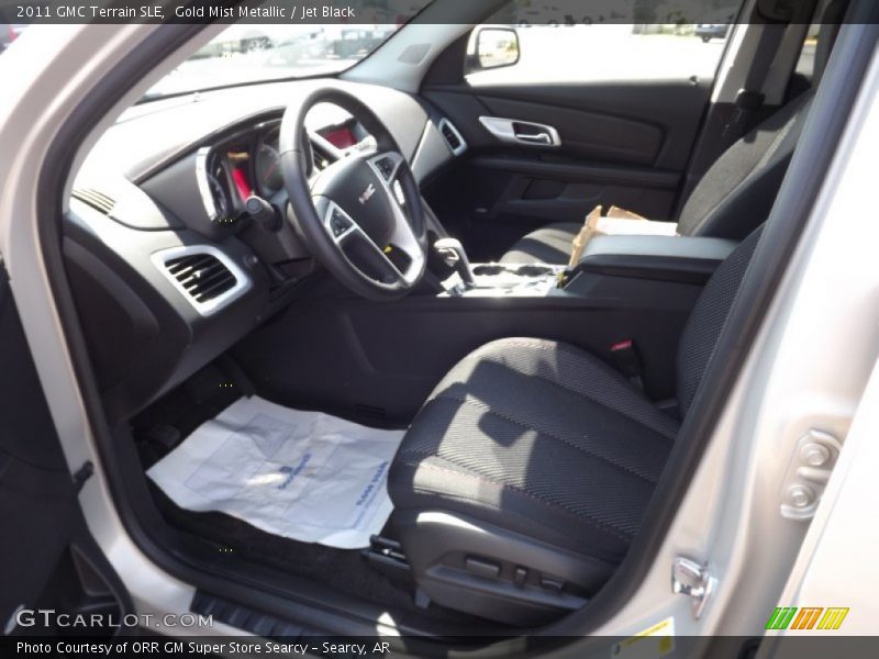 Gold Mist Metallic / Jet Black 2011 GMC Terrain SLE