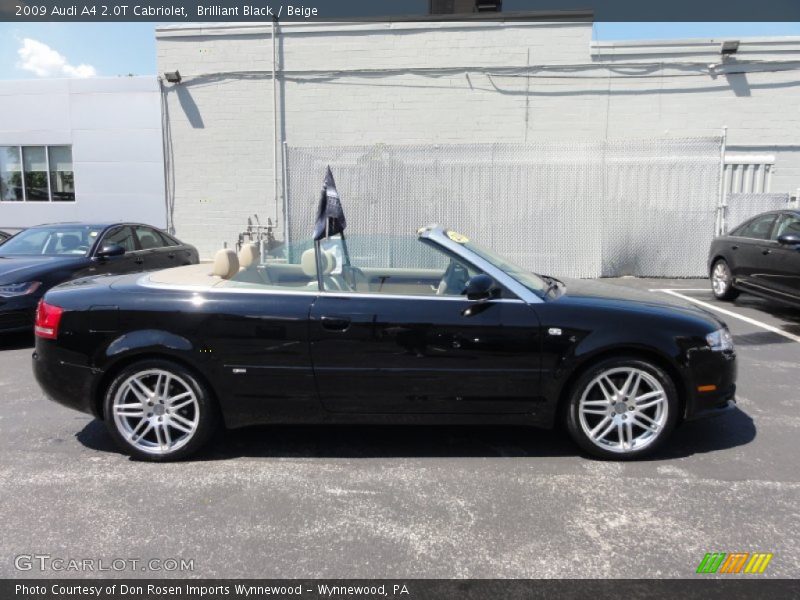  2009 A4 2.0T Cabriolet Brilliant Black
