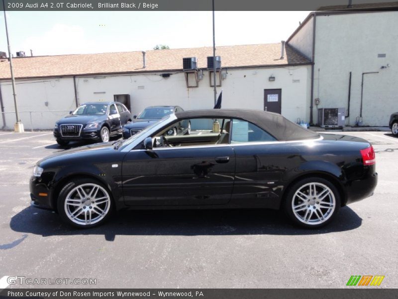  2009 A4 2.0T Cabriolet Brilliant Black