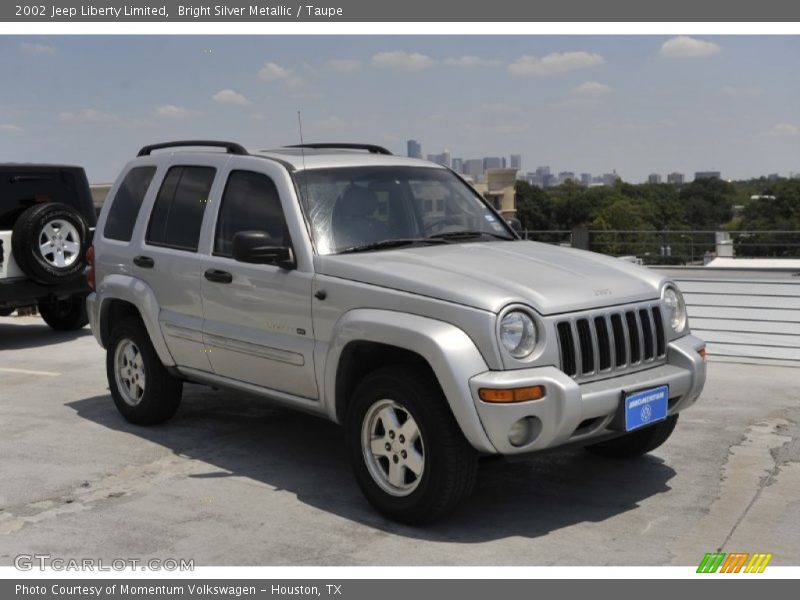Bright Silver Metallic / Taupe 2002 Jeep Liberty Limited