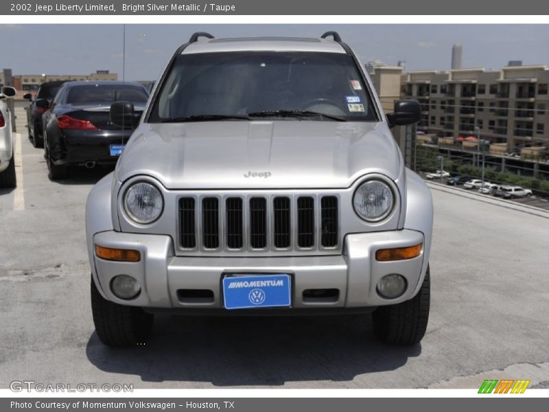 Bright Silver Metallic / Taupe 2002 Jeep Liberty Limited
