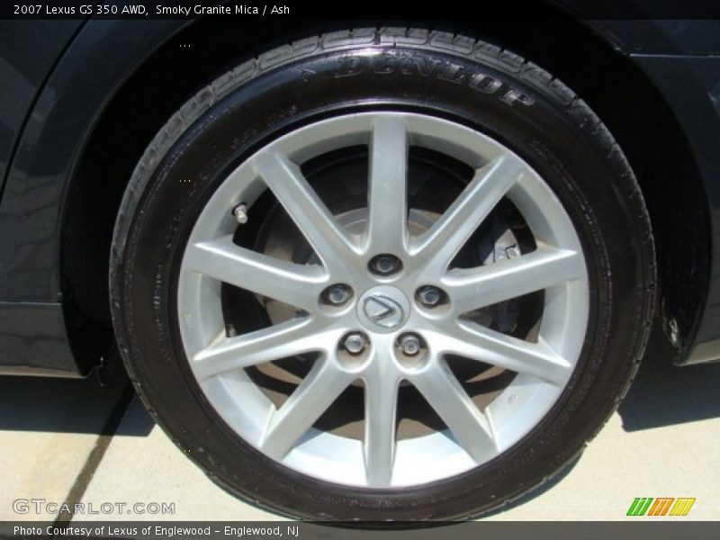 Smoky Granite Mica / Ash 2007 Lexus GS 350 AWD