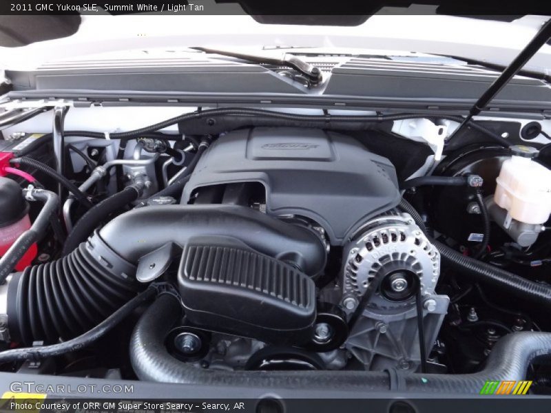 Summit White / Light Tan 2011 GMC Yukon SLE