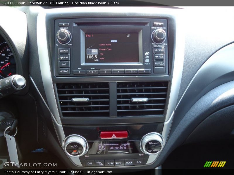 Obsidian Black Pearl / Black 2011 Subaru Forester 2.5 XT Touring