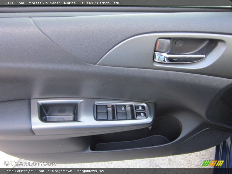 Marine Blue Pearl / Carbon Black 2011 Subaru Impreza 2.5i Sedan