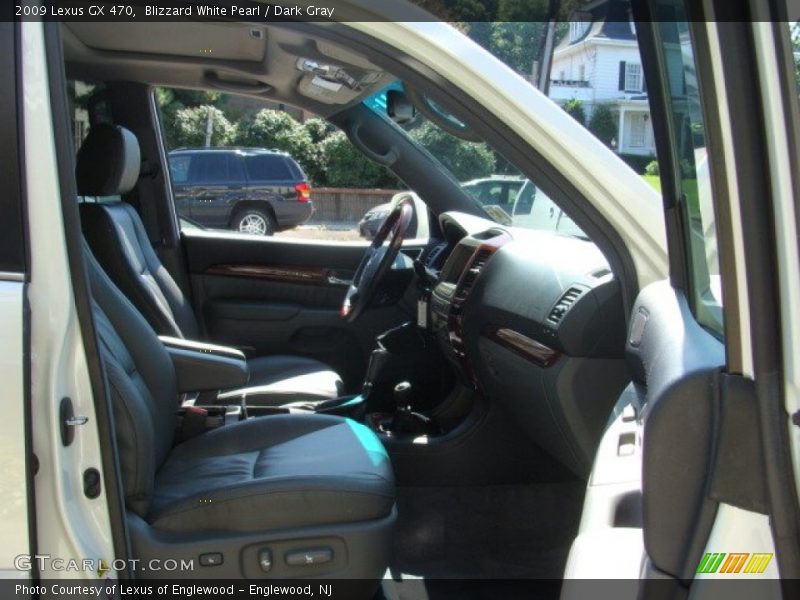 Blizzard White Pearl / Dark Gray 2009 Lexus GX 470