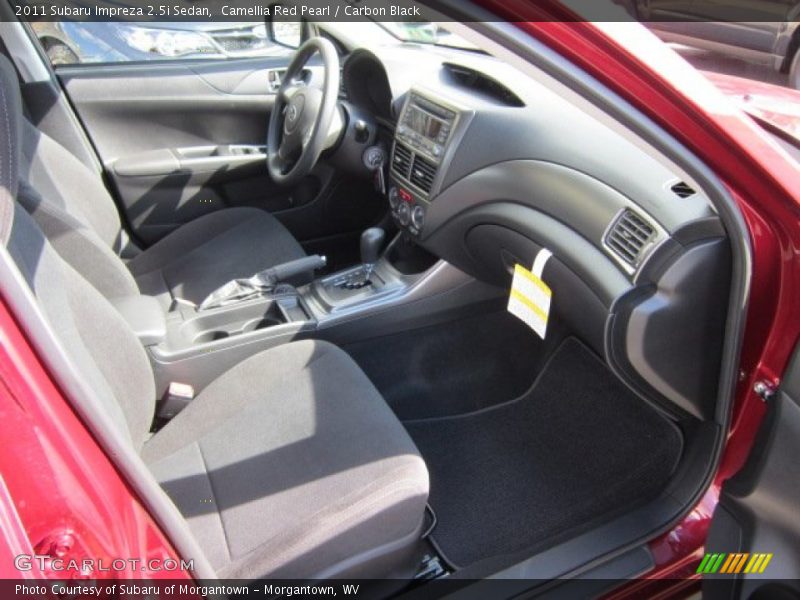 Camellia Red Pearl / Carbon Black 2011 Subaru Impreza 2.5i Sedan