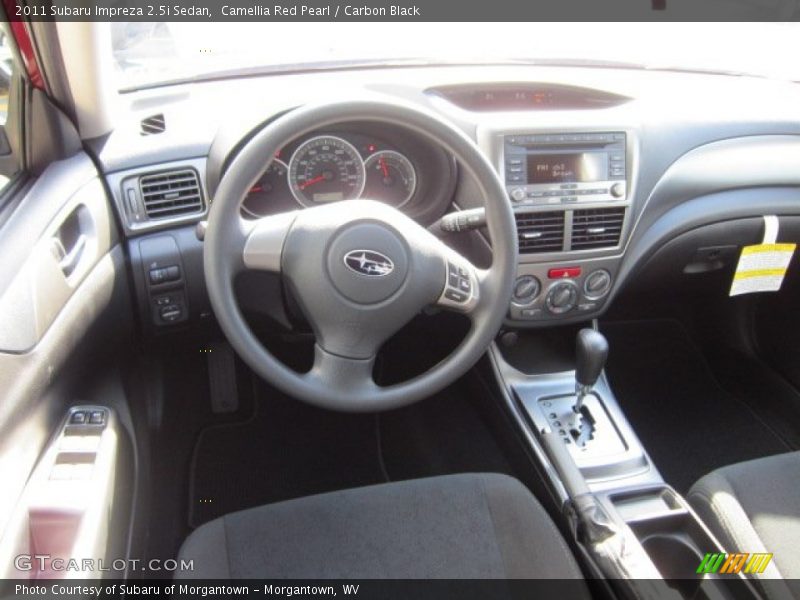 Camellia Red Pearl / Carbon Black 2011 Subaru Impreza 2.5i Sedan