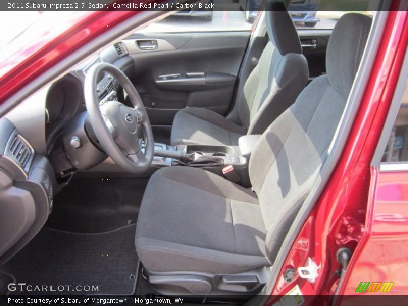 Camellia Red Pearl / Carbon Black 2011 Subaru Impreza 2.5i Sedan