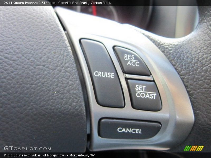 Controls of 2011 Impreza 2.5i Sedan