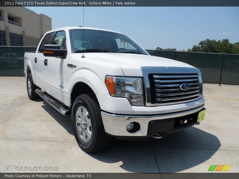 Oxford White / Pale Adobe 2011 Ford F150 Texas Edition SuperCrew 4x4