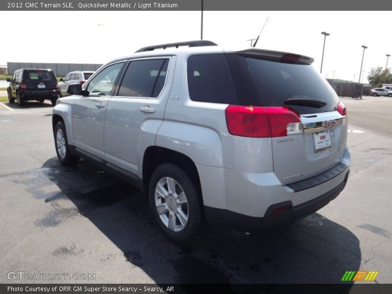 Quicksilver Metallic / Light Titanium 2012 GMC Terrain SLE