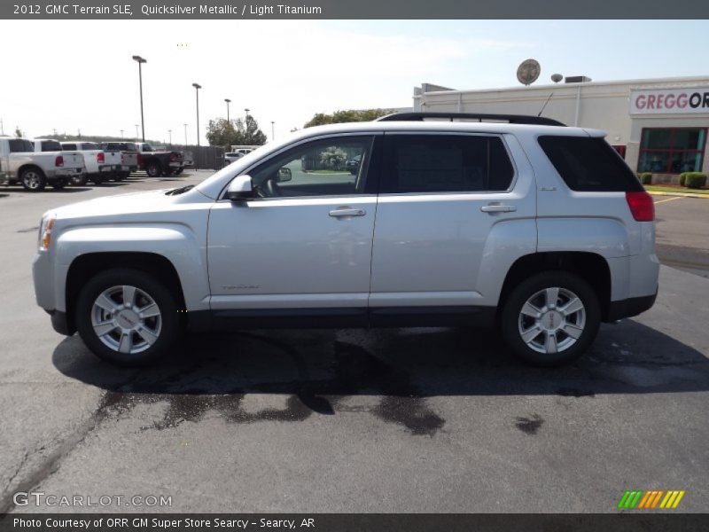 Quicksilver Metallic / Light Titanium 2012 GMC Terrain SLE