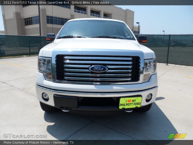 Oxford White / Pale Adobe 2011 Ford F150 Texas Edition SuperCrew 4x4