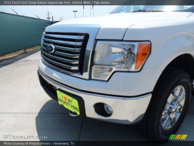 Oxford White / Pale Adobe 2011 Ford F150 Texas Edition SuperCrew 4x4