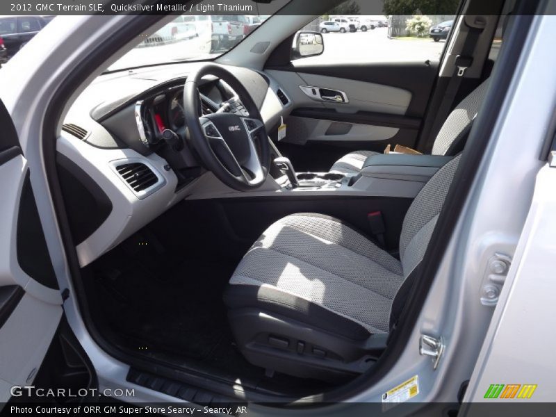 Quicksilver Metallic / Light Titanium 2012 GMC Terrain SLE