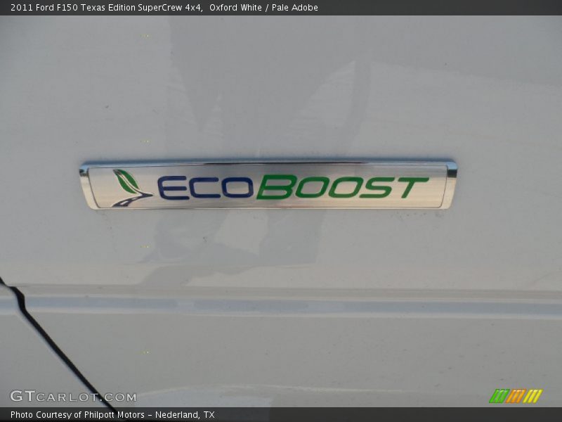 Oxford White / Pale Adobe 2011 Ford F150 Texas Edition SuperCrew 4x4